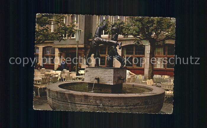 DuessELDORF  CITY Radschlaeger Brunnen