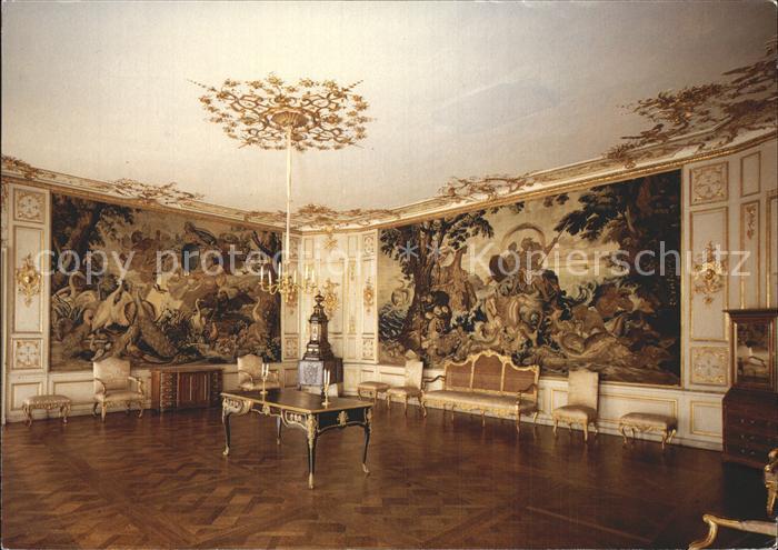 Ansbach Mittelfranken Residenz Gobelinzimmer