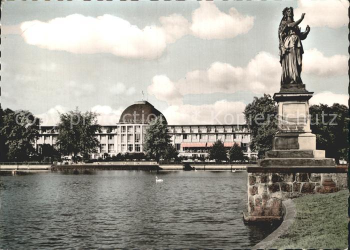 BREMEN CITY Parkhotel Hollersee Denkmal Statue