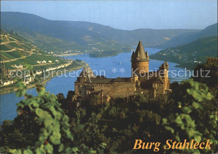 Bacharach Rhein Burg Stahleck