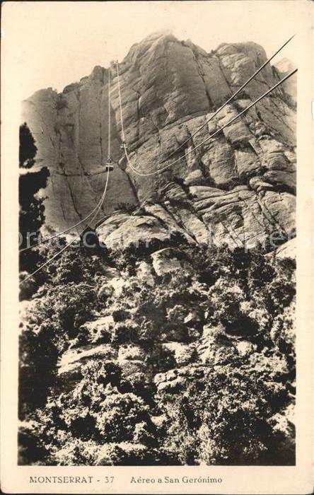 Seilbahn San Geronimo Montserrat