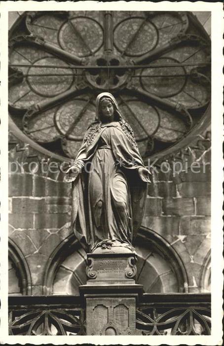 Religion Madonna Renaissance-Vorhalle Muenster Freiburg im Breisgau