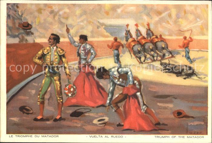 Stierkampf Vuelta al Ruedo Matador