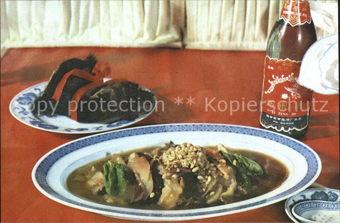 Lebensmittel Hua Shan Pinenuts Braised Bear's Paw China