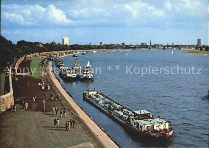 Schiffe Ships Navires Frachter Duesseldorf