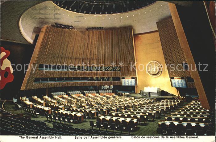 Politik General Assembly Hall New York