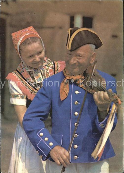 Geige Volksmusikant Schleife Trachten