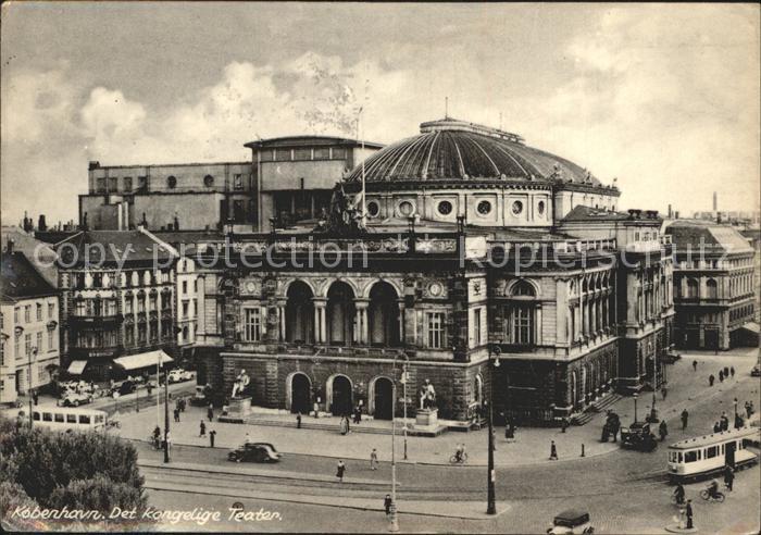 Theatergebaeude Kobenhavn Kongelige Teater