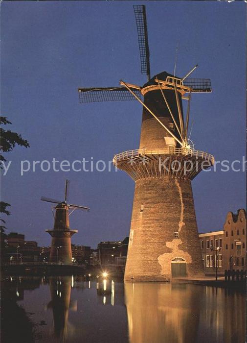 Windmuehle Schiedam Molen De Vrijheid Molen De Noort