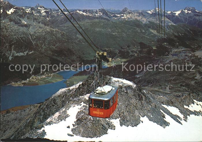 Seilbahn Corvatsch Silvaplana St. Moritz