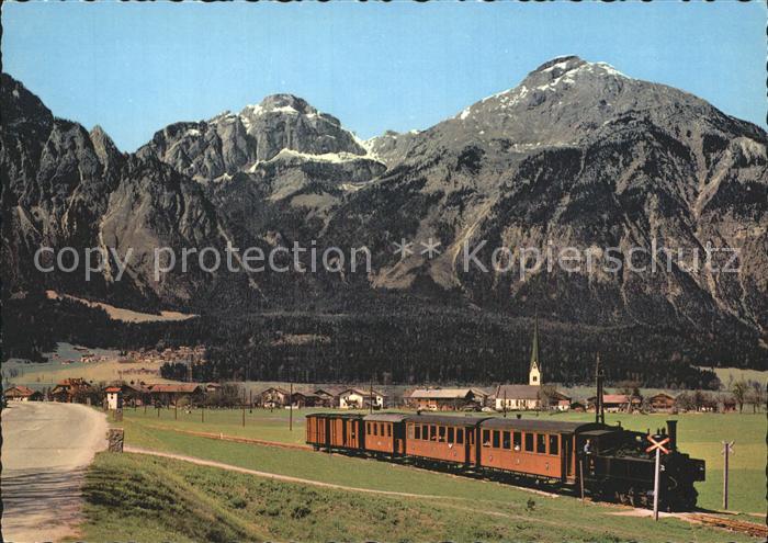 Eisenbahn Zillertalbahn Strass Rofangebirge