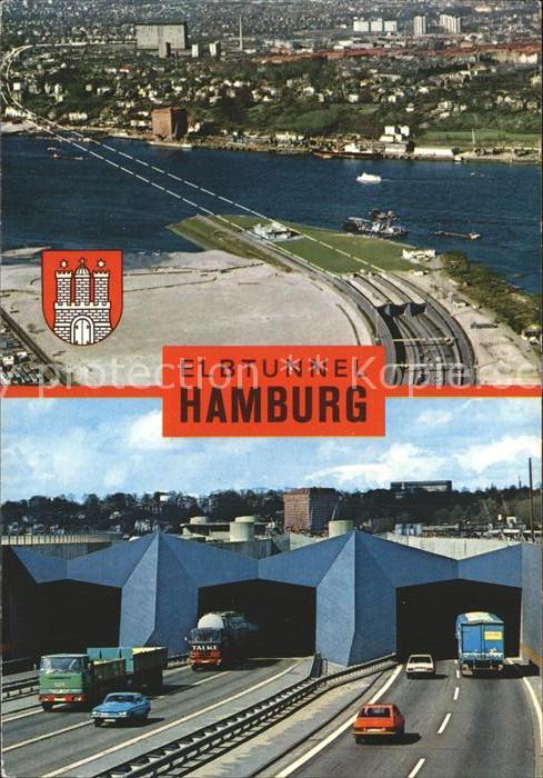 HAMBURG  CITY Neuer Elbtunnel
