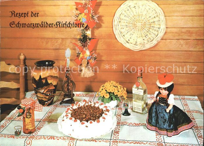 Lebensmittel Rezept Schwarzwaelder Kirschtorte