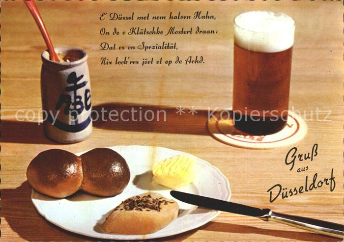 Bier Halver Hahn Duesseldorf