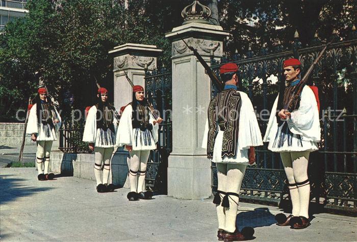 Leibgarde Wache Athen Evzonen