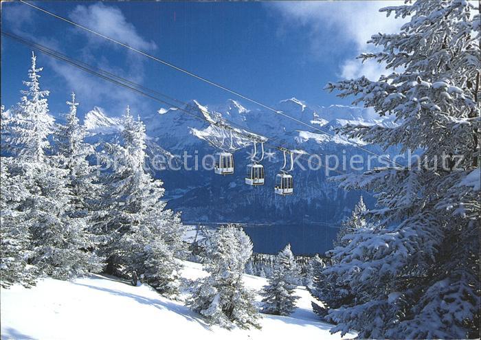 Seilbahn Niederhorn Beatenberg Eiger-Moench-Jungfrau
