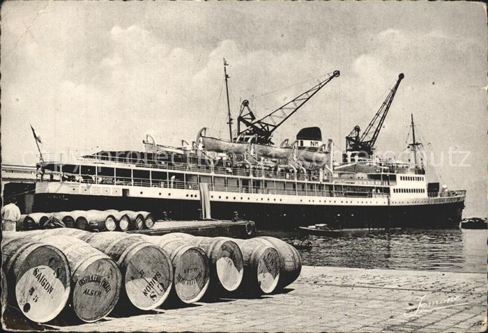 Dampfer Oceanliner President de Cazalet Alger