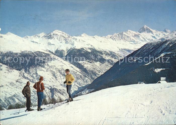Ski-Langlauf Dent Blanche Cervin Alpe de Thyon