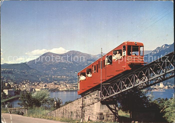 Zahnradbahn Funicolare Monte San Salvatore Lugano-Paradiso