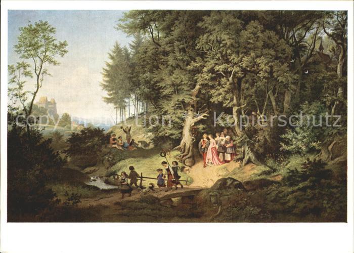 Richter Ludwig Brautzug im Fruehling