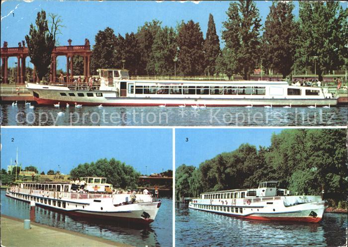 Motorschiffe MS Strandbad Ferch MS Cecilienhof MS Sanssouci Weisse Flotte Potsda