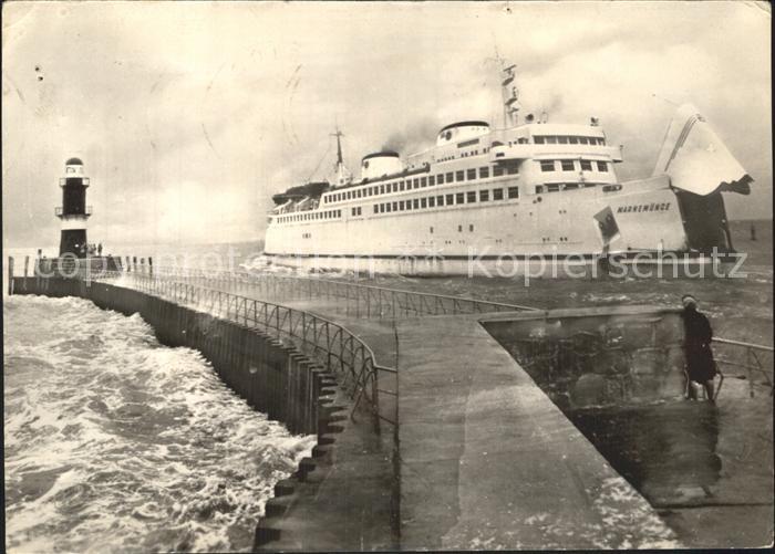 Schiffe Ships Navires MS Warnemünde