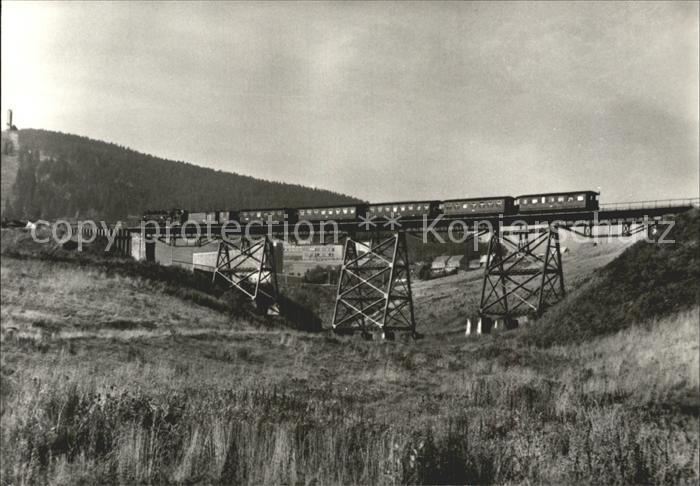 Eisenbahn Schmalspurbahn Cranzahl Oberwiesenthal Bruecke