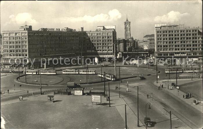 Strassenbahn Berlin Alexanderplatz