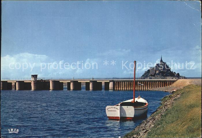 Staudamm Talsperre Mont Saint-Michel Barrage du Couesnon