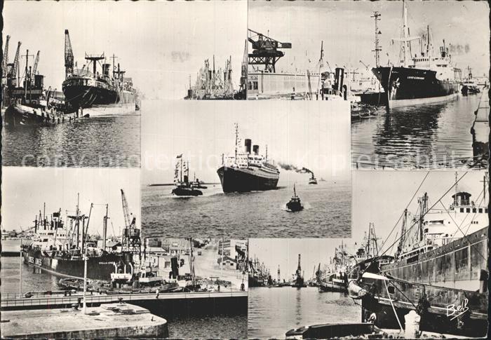 Schiffe Ships Navires Le Havre Bassins Hafen