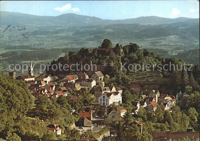 Lindenfels Odenwald Gesamtansicht