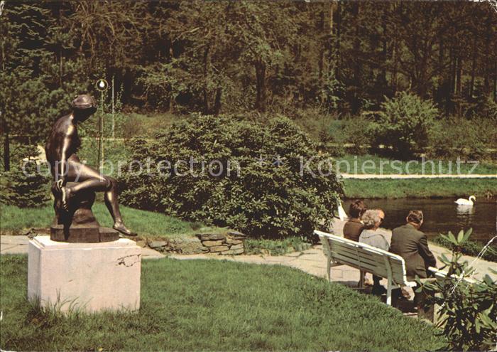 Bad Brambach Nixe im Kurpark