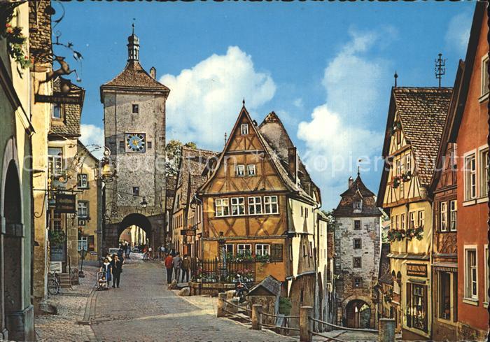 Rothenburg Tauber Am Ploehnlein