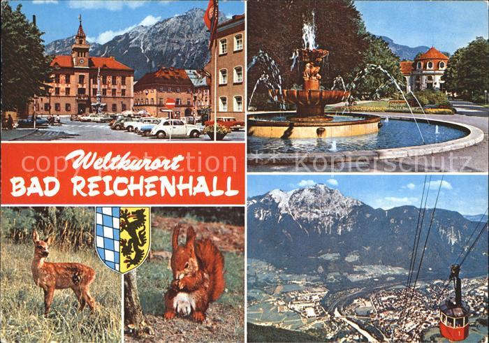 Bad Reichenhall Seilbahn Brunnen