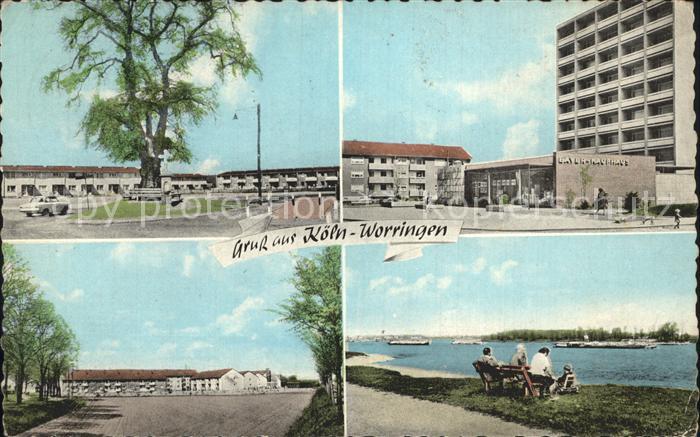 Koeln Rhein Woerringen See Park