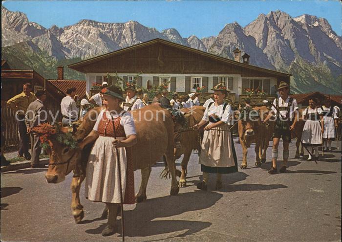 GARMISCH-PARTENKIRCHEN Bayern Almabtrieb