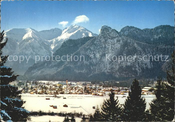 OBERAMMERGAU Bayern Notkarspitze Kofel