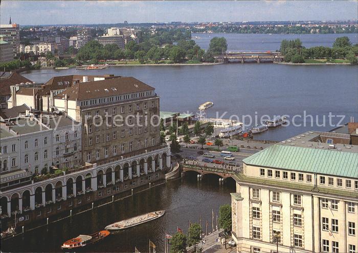 HAMBURG  CITY Alsterarkaden und Alster