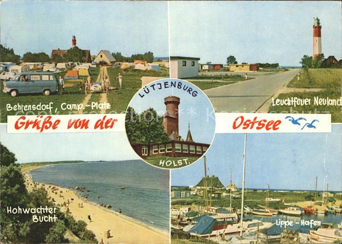 Luetjenburg Holstein Leuchtfeuer Neuland Hohwachter Bucht Behrendsdorf Camping P