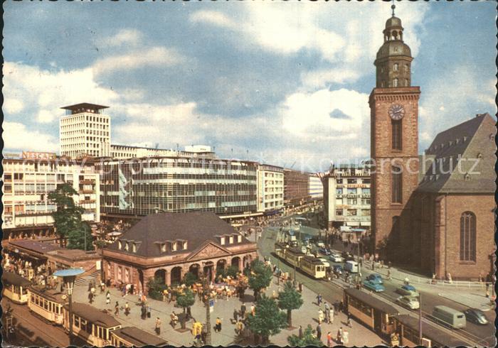 Frankfurt Main Hauptwache Sankt Katharinenkirche