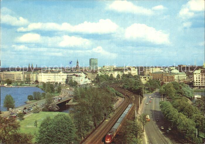 HAMBURG  CITY Lombardibruecke Kennedy-Bruecke