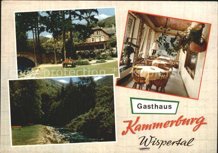 Wispertal Gasthaus Kammerburg