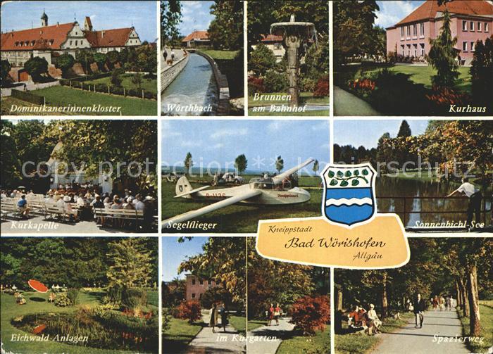 Bad Woerishofen Kurhaus Kurkapelle Segelflieger Dominikanerinnenkloster