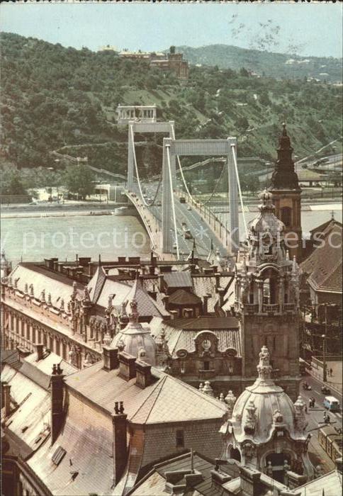 Budapest Stadtansicht Bruecke