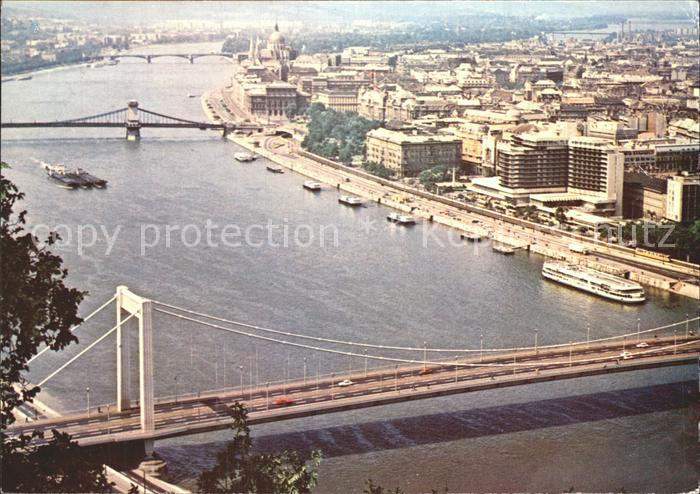 Budapest Bruecke Stadtansicht