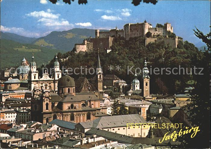 Salzburg Oesterreich Stadtansicht