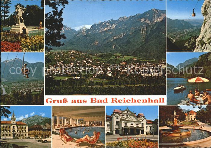 Bad Reichenhall Bahnhofsplatz Stadtberglift Thumsee Kurhaus