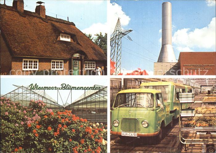 Wiesmoor Blauer Fasan Gasturbinenkraftwerk Blumencenter Gaertnerei