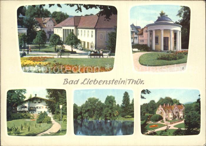 Bad Liebenstein Badehaus Brunnentempel Klubhaus Park