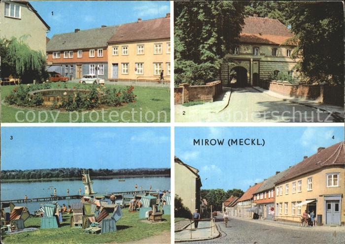 Mirow Torhaus Freibad Ernst-Thaelmann-Strasse